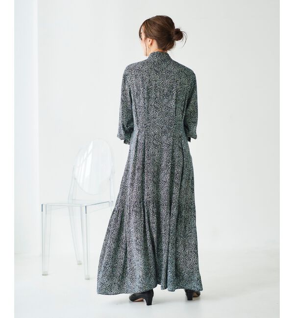 le.coeur blanc「IPEKERフリルネックワンピース」|ワンピース|