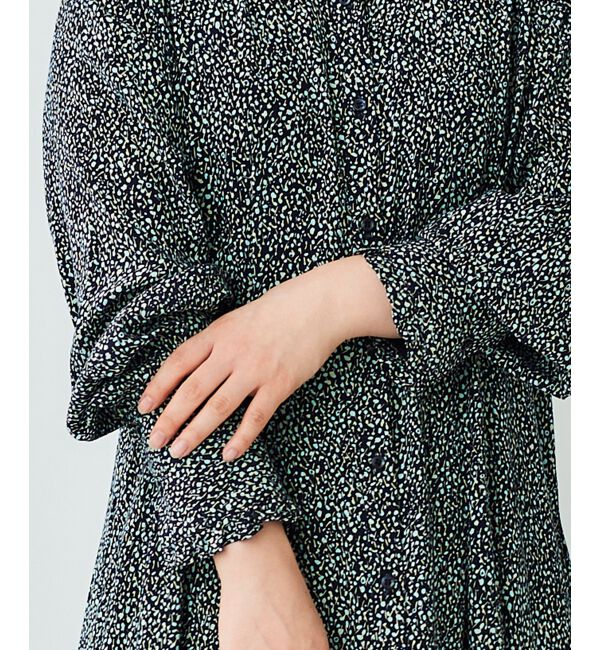 le.coeur blanc「IPEKERフリルネックワンピース」|ワンピース|