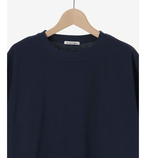  「《手洗い可能》komatsu.裾レースクロップドTシャツ」|Tシャツ・カットソー|