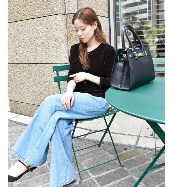  「シアーベロア2WAYカーディガン」|カーディガン|