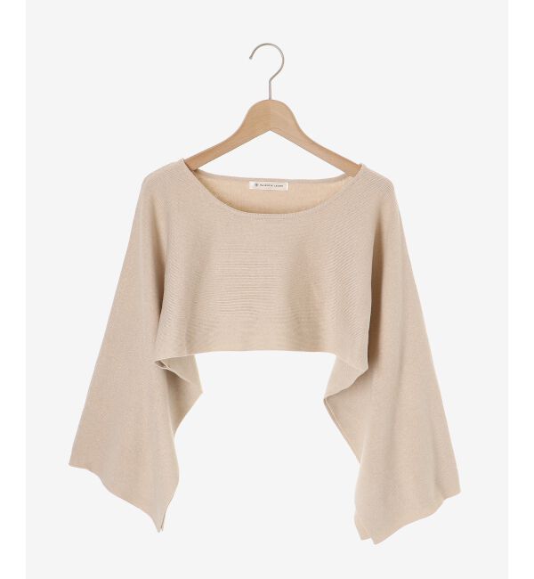 MAJESTICLEGON「シャツsetショートスリットニット」|ニット・セーター|