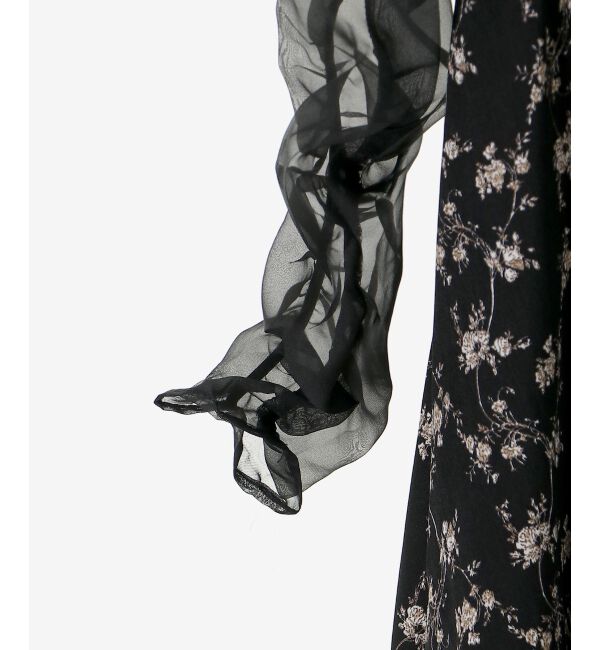  「シアードッキングコルセットワンピース」|ワンピース|