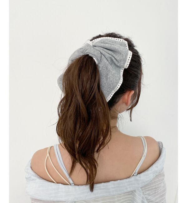  「スクエアシュシュ」|ヘアゴム・シュシュ|