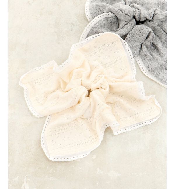  「スクエアシュシュ」|ヘアゴム・シュシュ|