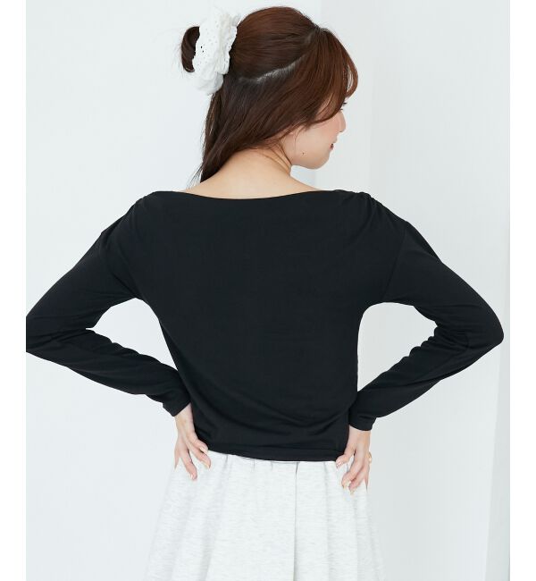  「バイカラーチェックトップス」|Tシャツ・カットソー|