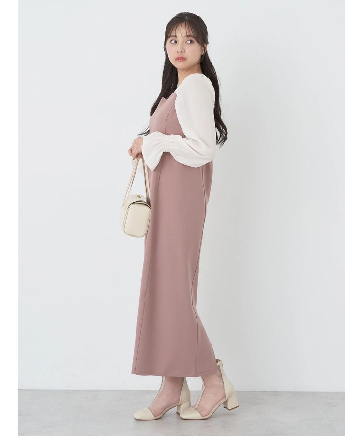 earth music&ecology「ショルダードッキングワンピース」|ワンピース|