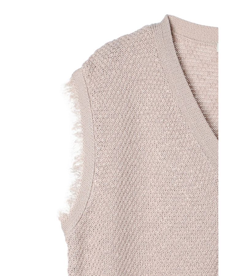 earth music&ecology「ツイードニットプルオーバー」|ベスト・ジレ|