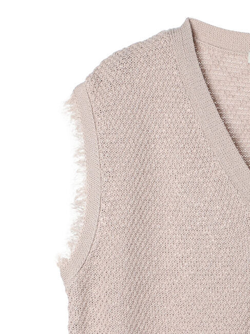 earth music&ecology「ツイードニットプルオーバー」|ベスト・ジレ|