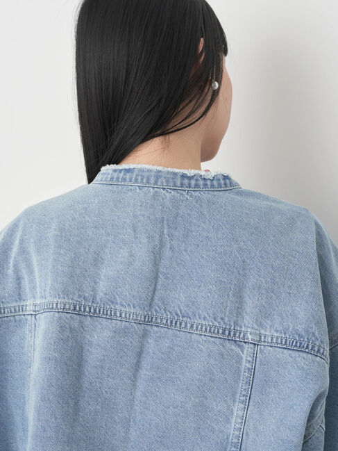 earth music&ecology「スタンドカラーGジャン」|テーラードジャケット|