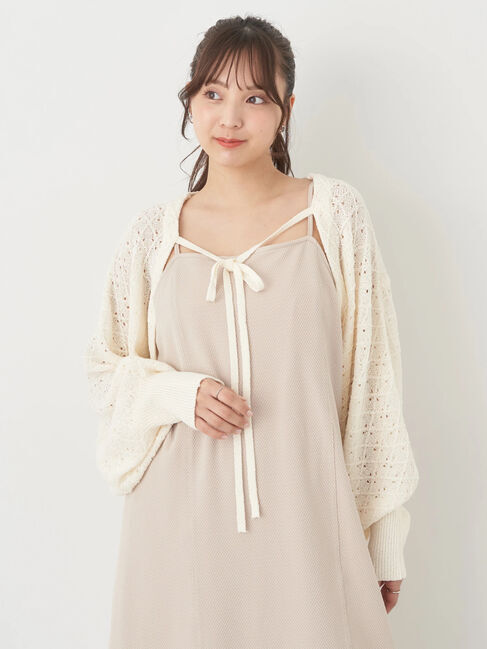 earth music&ecology「SET2点　マルチウェイボレロキャミワンピース」|ワンピース|