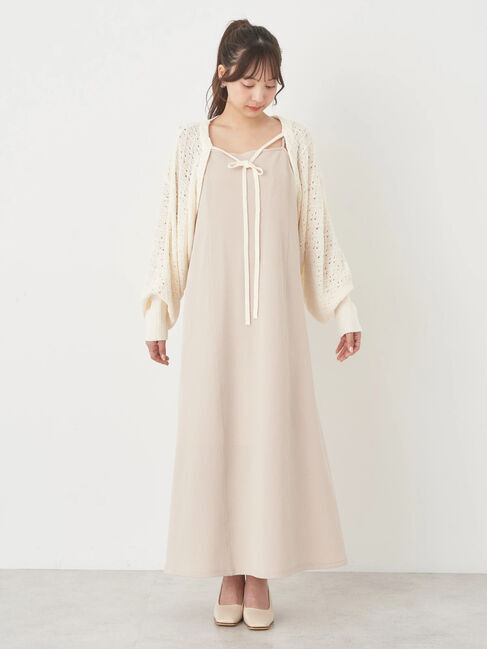 earth music&ecology「SET2点　マルチウェイボレロキャミワンピース」|ワンピース|