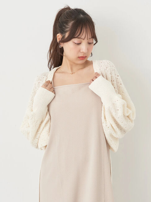 earth music&ecology「SET2点　マルチウェイボレロキャミワンピース」|ワンピース|