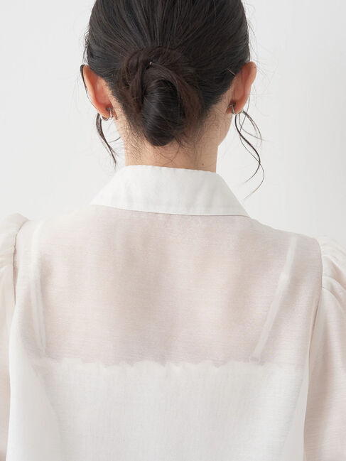 earth music&ecology「SET2点シアークロップドシャツ&times;シャーリングタンク」|シャツ・ブラウス|