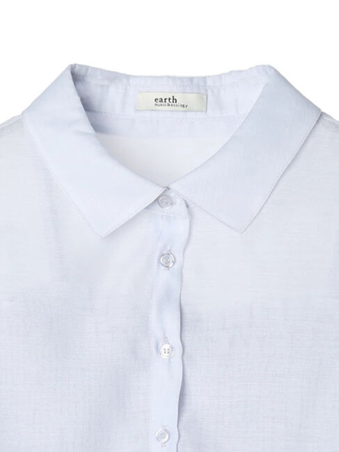 earth music&ecology「SET2点シアークロップドシャツ&times;シャーリングタンク」|シャツ・ブラウス|