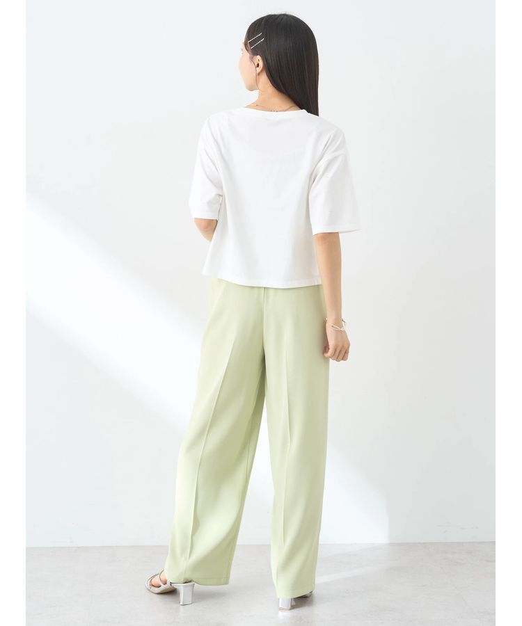 earth music&ecology「キラキララインストーンプルオーバー」|Tシャツ・カットソー|