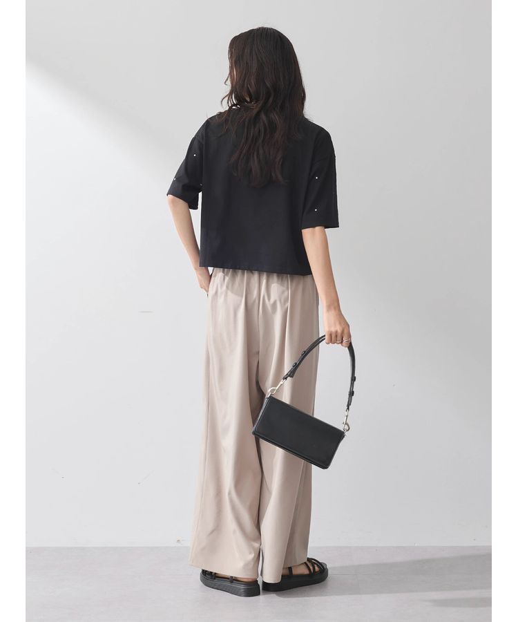 earth music&ecology「キラキララインストーンプルオーバー」|Tシャツ・カットソー|