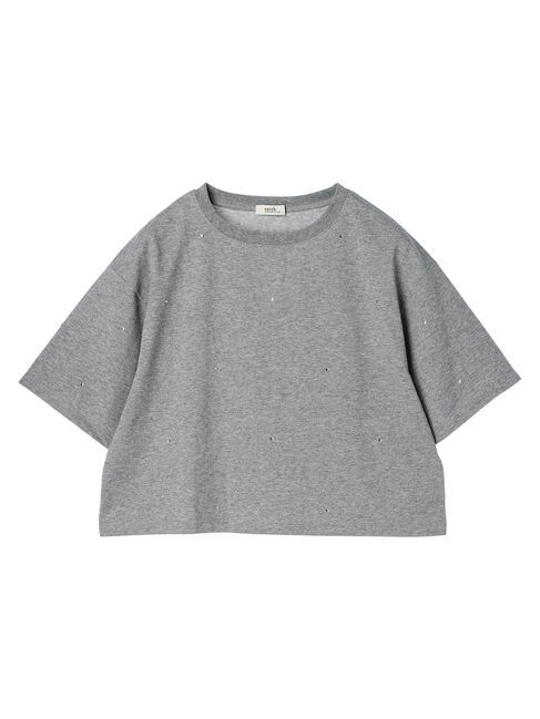 earth music&ecology「キラキララインストーンプルオーバー」|Tシャツ・カットソー|