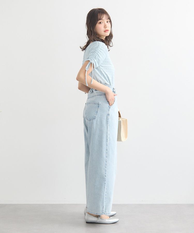 earth music&ecology「ハートネックドロストスリーブプルオーバー」|Tシャツ・カットソー|