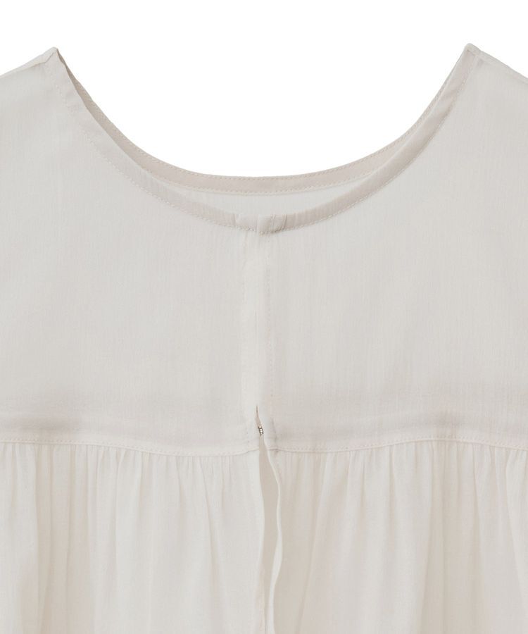 earth music&ecology「フロントリボンシアーチュニック」|シャツ・ブラウス|