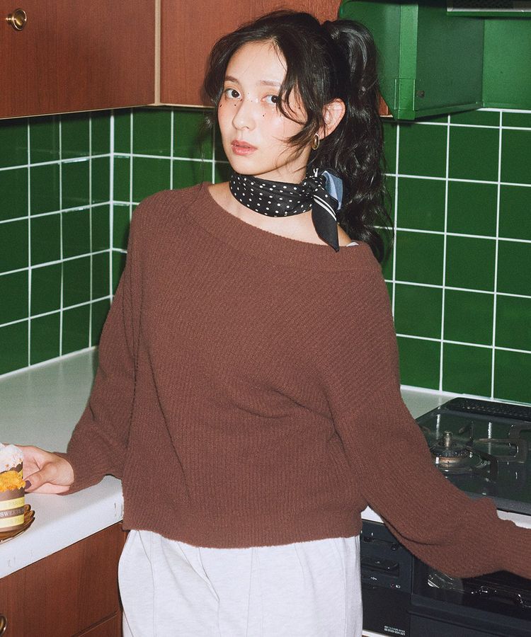 earth music&ecology「アソートプリントスカーフ」|バンダナ・スカーフ|