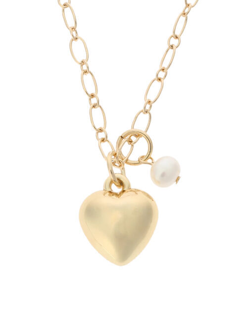  「【WEB限定】プックリハートネックレス」|ネックレス|