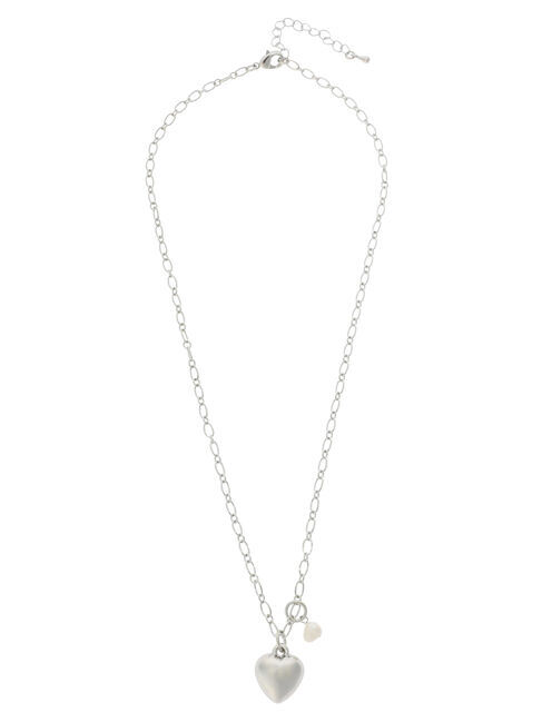  「【WEB限定】プックリハートネックレス」|ネックレス|