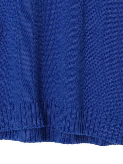  「ポケット付きニットプルオーバー」|ニット・セーター|