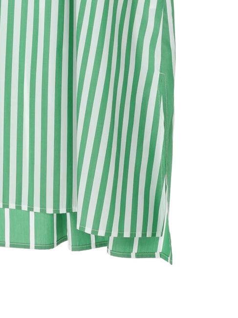  「【WEB限定・小柄女性向け】イージーケアストライプワンピース」|ワンピース|