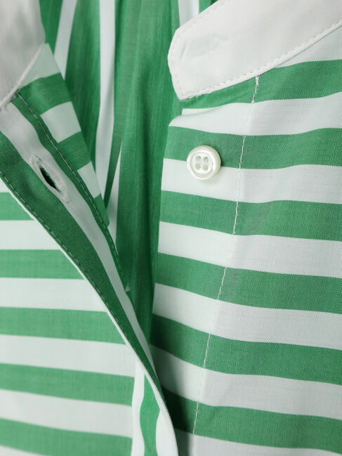  「【WEB限定・小柄女性向け】イージーケアストライプワンピース」|ワンピース|