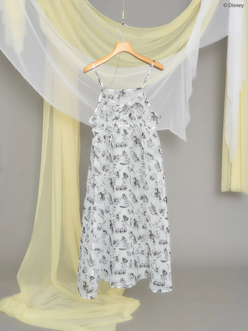 AMERICAN HOLIC「総柄シアーキャミワンピース/Disney」|ワンピース|