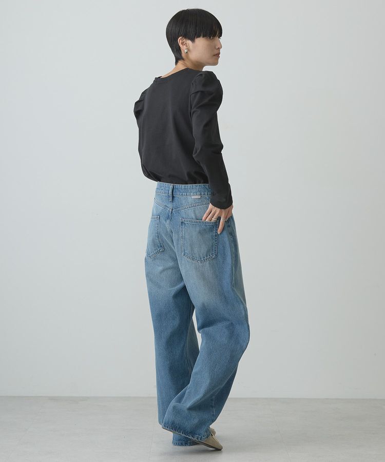 AMERICAN HOLIC「ミニ裏毛ショルダータックプルオーバー」|Tシャツ・カットソー|