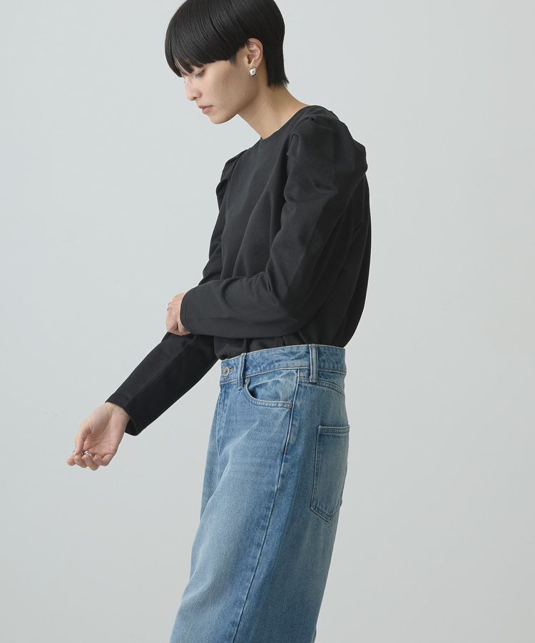 AMERICAN HOLIC「ミニ裏毛ショルダータックプルオーバー」|Tシャツ・カットソー|