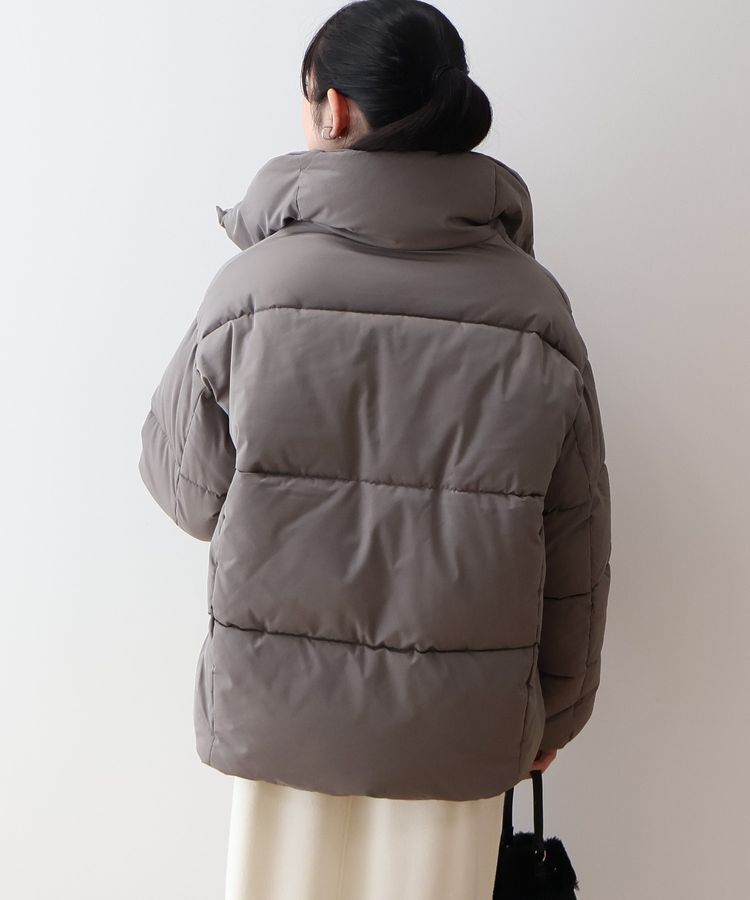 AMERICAN HOLIC「軽ポカ撥水加工スタンドショートコート」|ブルゾン・スタジャン|