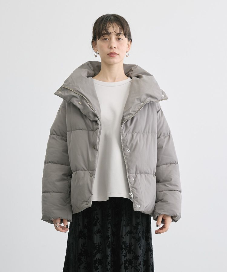 AMERICAN HOLIC「軽ポカ撥水加工スタンドショートコート」|ブルゾン・スタジャン|