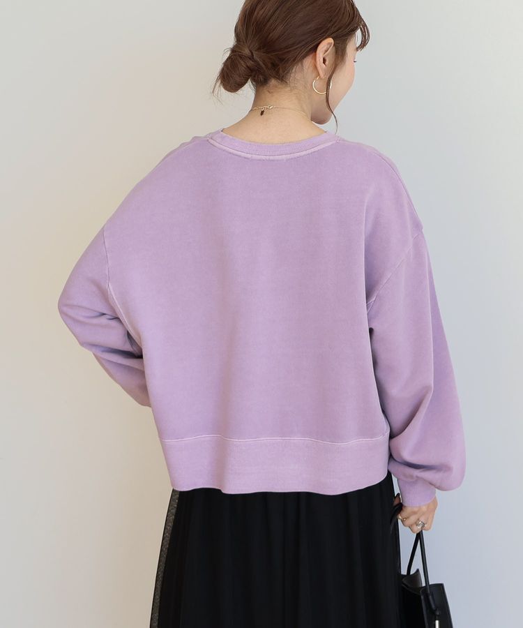 AMERICAN HOLIC「ピグメントショートスウェット」|スウェット・ジャージ|