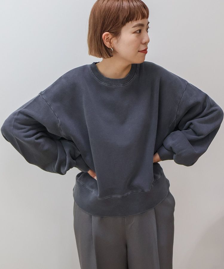 AMERICAN HOLIC「ピグメントショートスウェット」|スウェット・ジャージ|