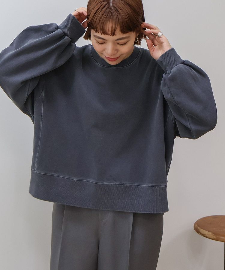 AMERICAN HOLIC「ピグメントショートスウェット」|スウェット・ジャージ|