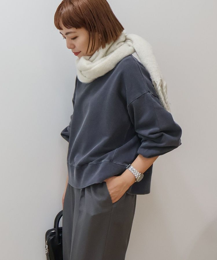 AMERICAN HOLIC「ピグメントショートスウェット」|スウェット・ジャージ|