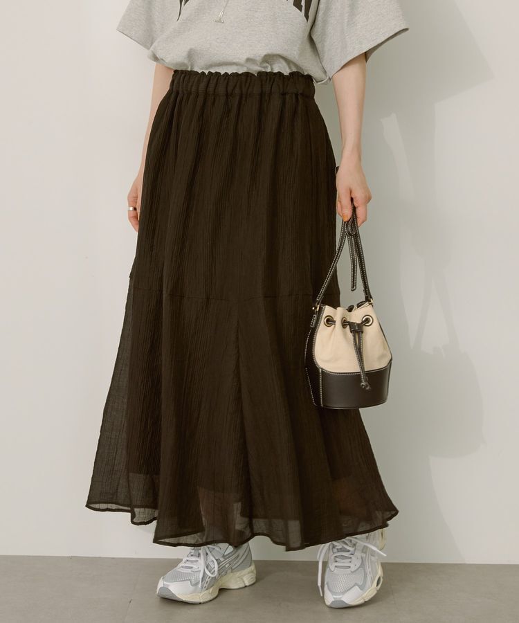 AMERICAN HOLIC「シアースカート」|スカート|Black