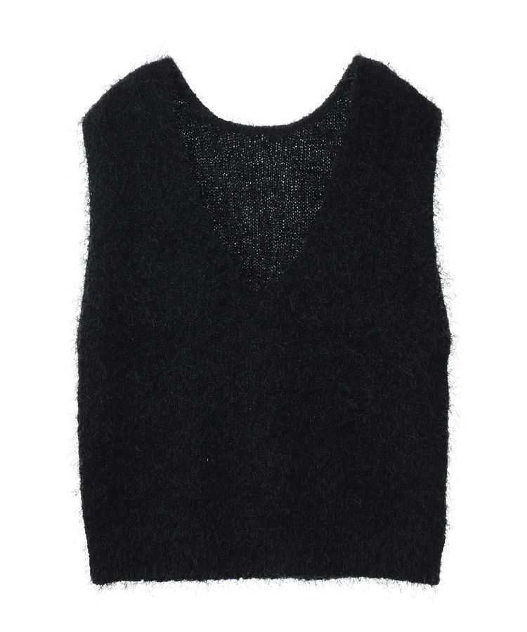 AMERICAN HOLIC「【選べる丈2サイズ】前後2wayシャギーベスト」|ベスト・ジレ|