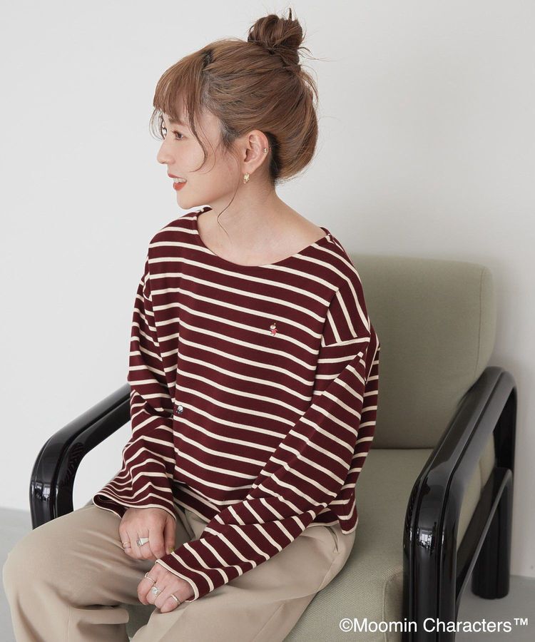 AMERICAN HOLIC「【WEB限定】Moomin ボーダートップス」|Tシャツ・カットソー|
