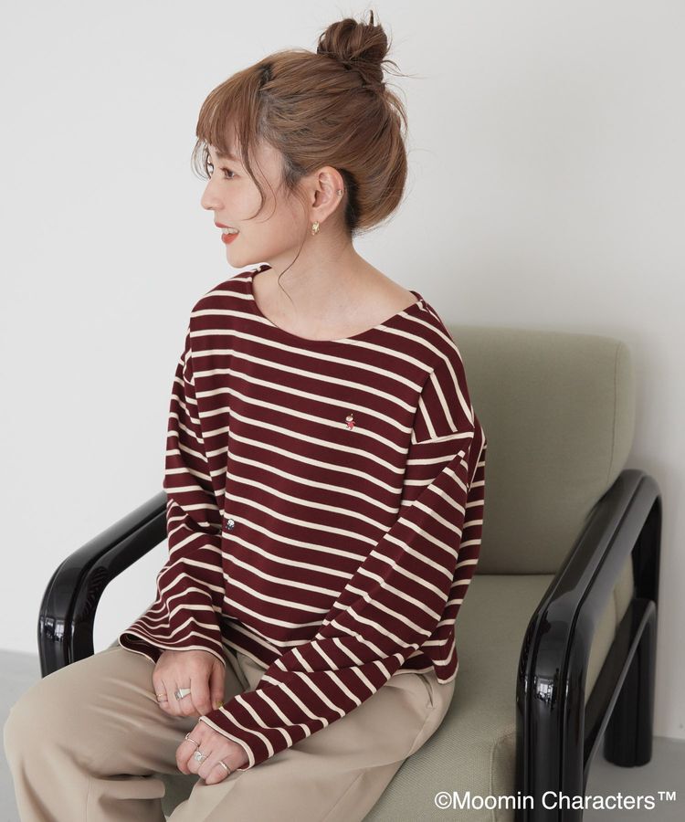 AMERICAN HOLIC「【WEB限定】Moomin ボーダートップス」|Tシャツ・カットソー|