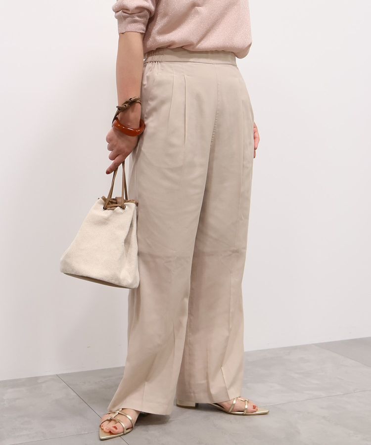 AMERICAN HOLIC「センタープレスシアースラックスパンツ」|その他|