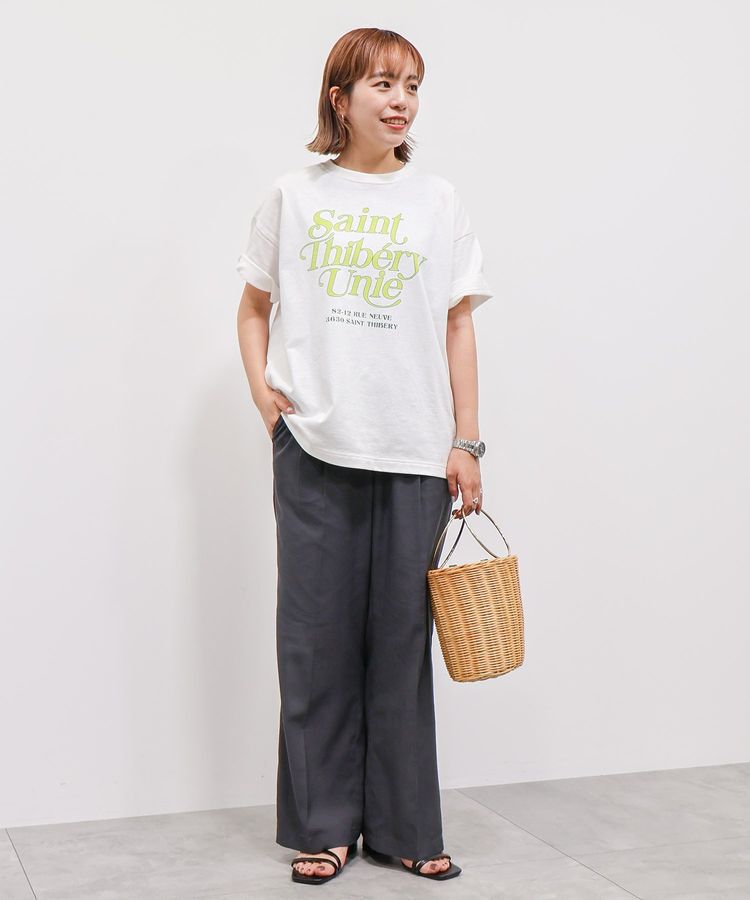 AMERICAN HOLIC「センタープレスシアースラックスパンツ」|その他|