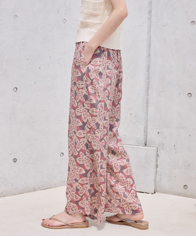 AMERICAN HOLIC「ボーホー柄プリントワイドパンツ」|その他|