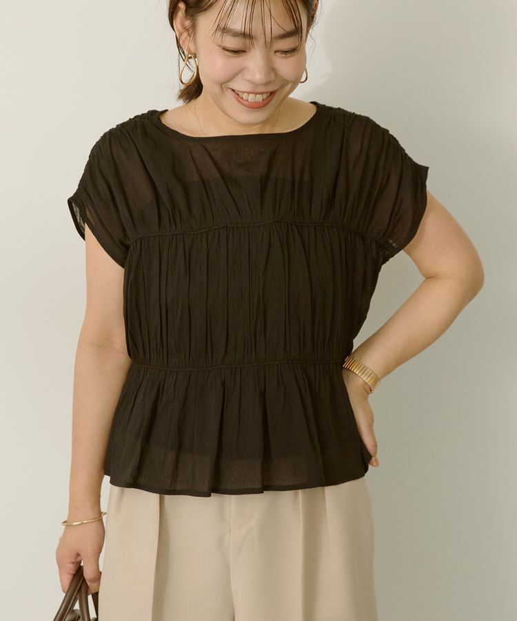 AMERICAN HOLIC「【前後2WAY】フロントリボンブラウス」|シャツ・ブラウス|