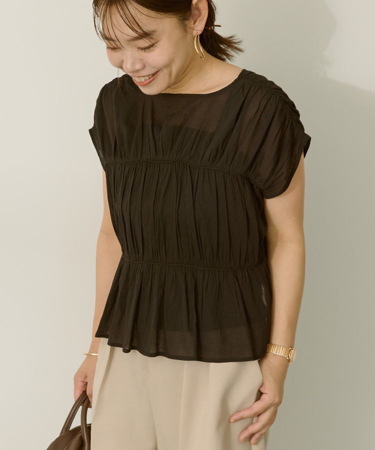 AMERICAN HOLIC「【前後2WAY】フロントリボンブラウス」|シャツ・ブラウス|