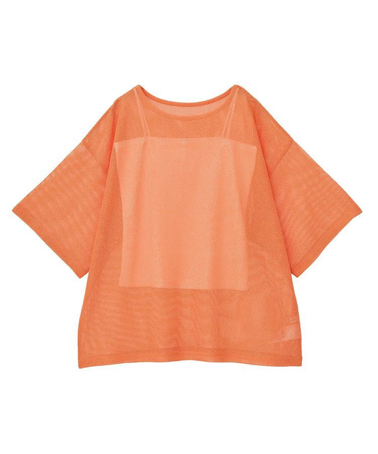 AMERICAN HOLIC「SET メッシュプルオーバー+キャミソール」|Tシャツ・カットソー|