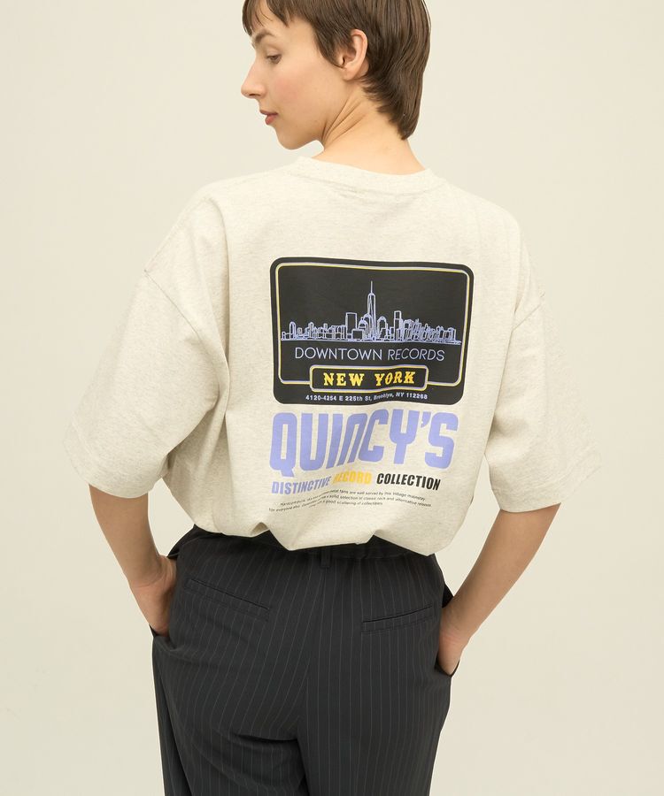 AMERICAN HOLIC「CityプリントTシャツ」|Tシャツ・カットソー|Oatmeal