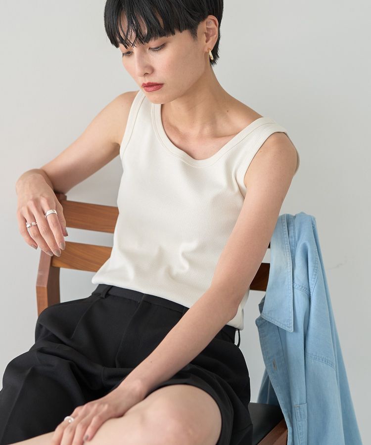 AMERICAN HOLIC「テレコタンクトップ」|インナー|